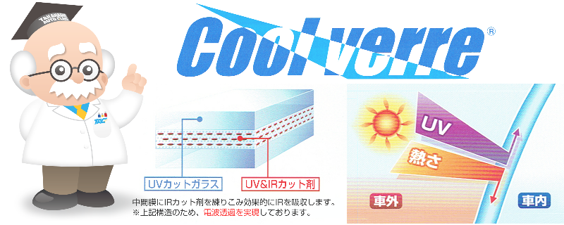 高機能ガラスクールベール